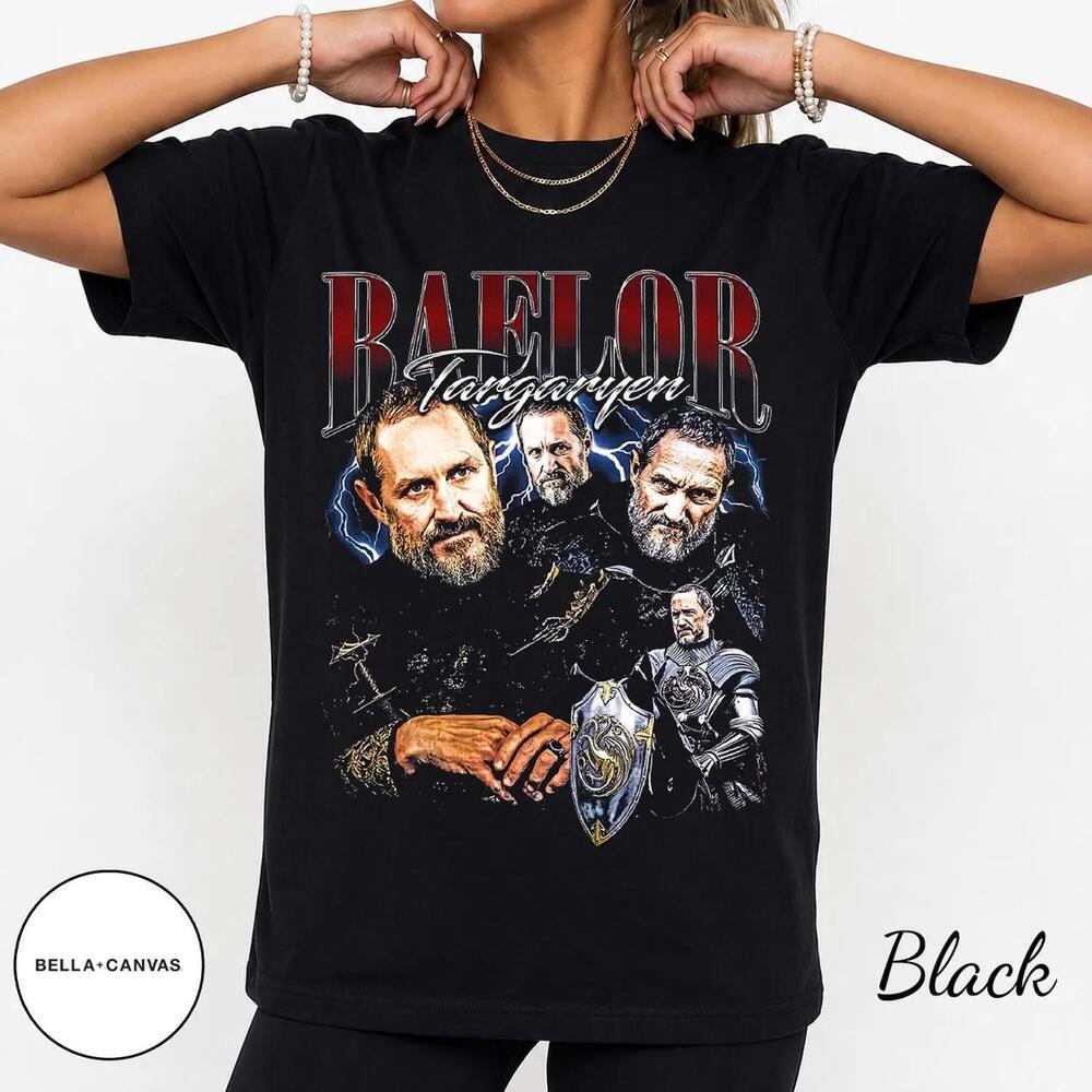 Baelor Targaryen Graphic T-Shirt Softstyle Tee Bk